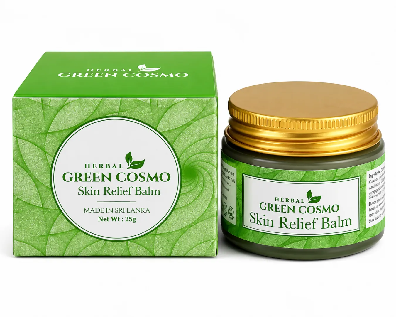 Green Cosmo Herbal Skin Relief Balm