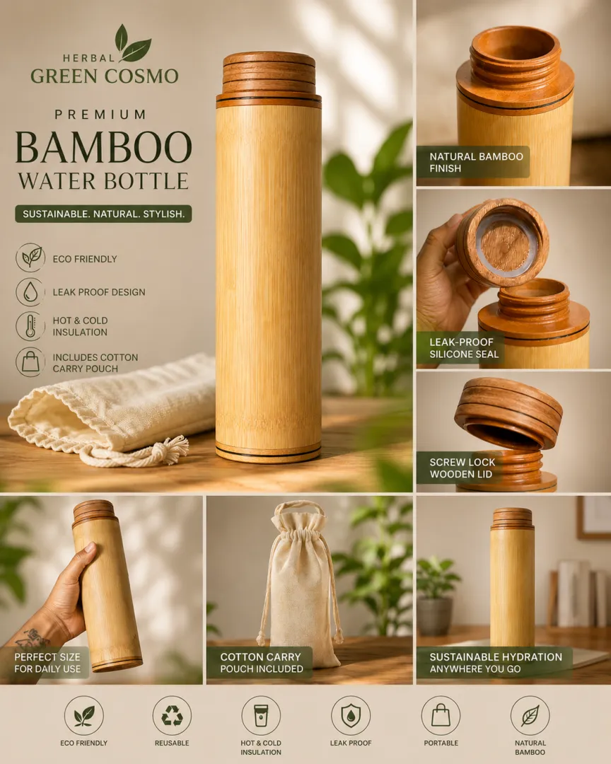Bamboo Water Bottle
